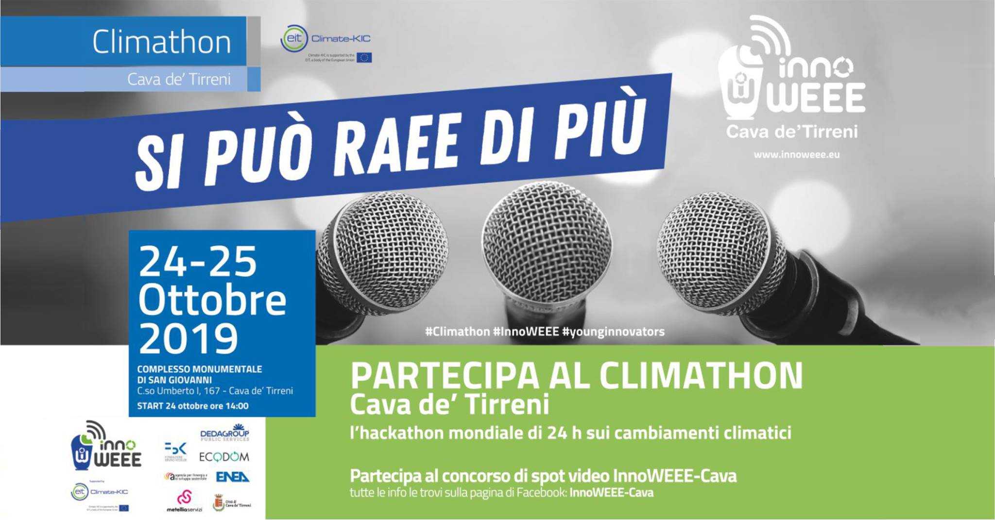 Climathon a Cava de’ Tirreni, l’evento internazionale rivolto specialmente ai giovani per il cambiamento climatico